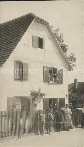 Genf GE Wohnhaus Familienfoto Kat. Genf