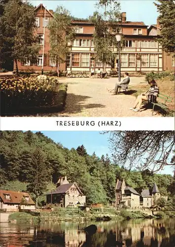 Treseburg Harz FDGB Erholungsheim Haus Wildstein Kat. Treseburg