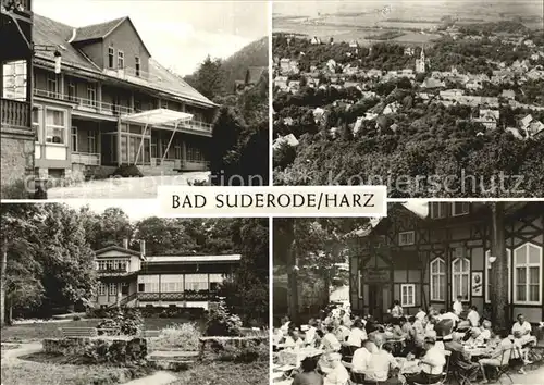 Bad Suderode Kurhaus Ausflugslokal Felsenkeller Kat. Bad Suderode