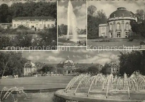 Bad Oeynhausen Kurtheater Cafe Rosengarten Kurhaus Kat. Bad Oeynhausen