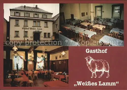 Pegnitz Gasthof Weisses Lamm Kat. Pegnitz