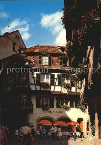 Colmar Haut Rhin Elsass La rue des Marchands Kat. Colmar