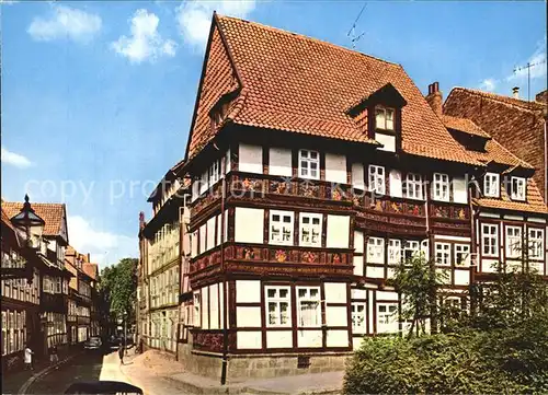 Hildesheim Werner`sche Haus  Kat. Hildesheim