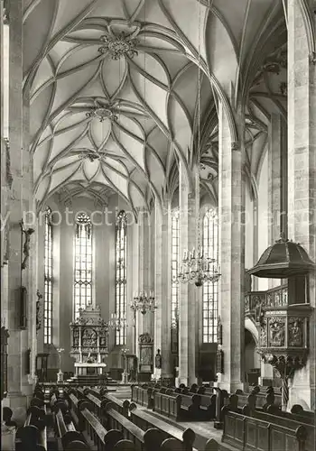 Annaberg Buchholz Erzgebirge Stadtkirche Sankt Annen Kat. Annaberg