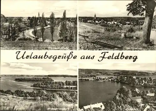 Feldberg Mecklenburg  Kat. Feldberger Seenlandschaft