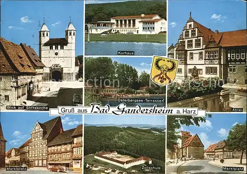 Bad Gandersheim Kurhaus Abtei Zollschule  Kat. Bad Gandersheim