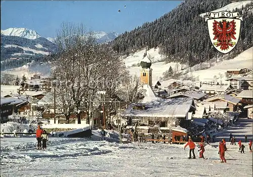 Westendorf Tirol Skigebiet im Brixental Kat. Westendorf