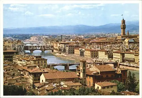 Firenze Toscana Panorama Kat. Firenze