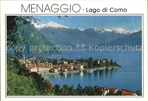 Menaggio Lago di Como Panorama Kat. 