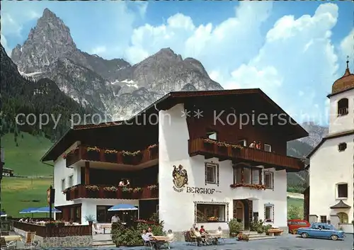 Gschnitz Tirol Gasthof Tiroler Berghof Kat. Gschnitz