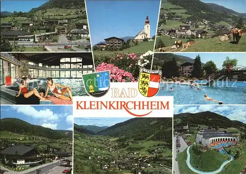 Bad Kleinkirchheim Kaernten Teilansicht Hallenbad Freibad Panorama  Kat. Bad Kleinkirchheim