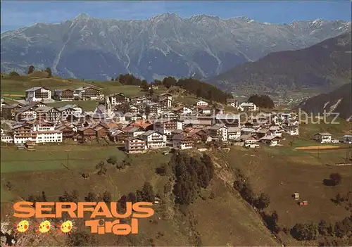 Serfaus Tirol Panorama  Kat. Serfaus