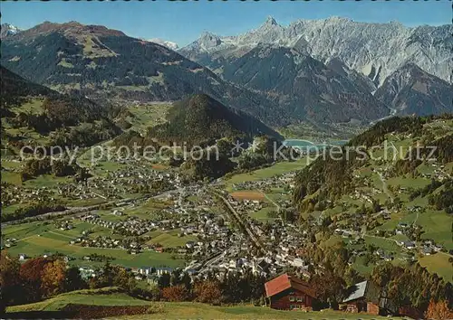 Schruns Vorarlberg Blick gegen Zimba Kat. Schruns
