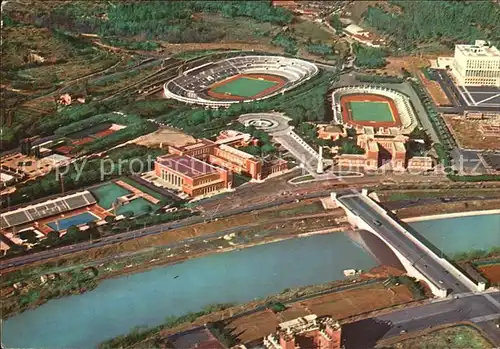 Roma Rom Stadion Fliegeraufnahme Kat. 