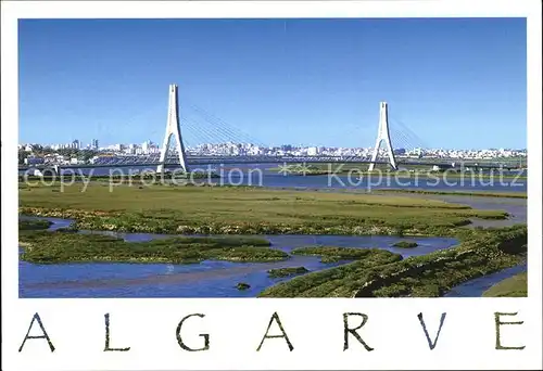 Portimao Bruecke Skyline der Stadt Kat. Portugal