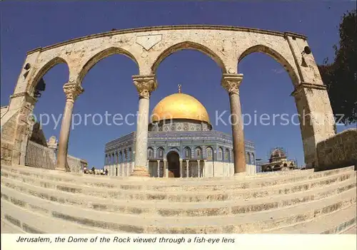 Jerusalem Yerushalayim The Dome of the Rock Kat. Israel