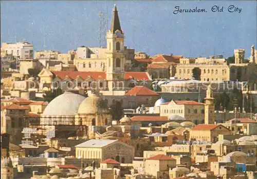 Jerusalem Yerushalayim Old City Kat. Israel
