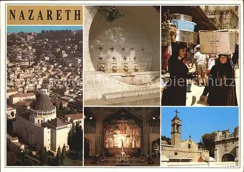Nazareth Israel Teilansichten Kat. Nazareth Illit