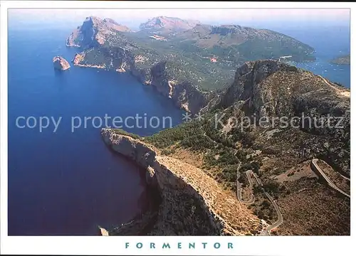 Formentor Fliegeraufnahme Kat. Cap Formentor Islas Baleares Spanien