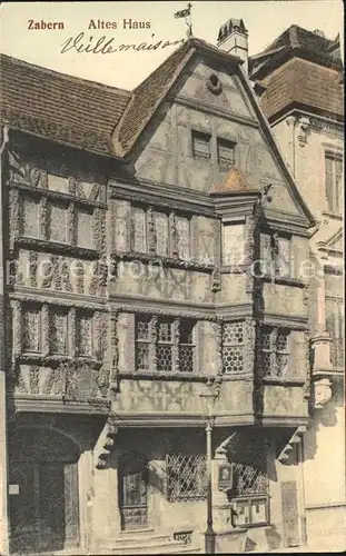 Zabern Saverne Altes Haus