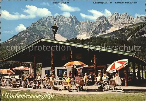 Ellmau Tirol Wochenbrunner Alm Kat. Ellmau