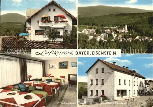 Bayerisch Eisenstein Landhaus Seitz Gaestehaus Arberblick Kat. Bayerisch Eisenstein