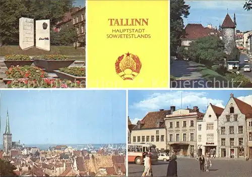 Tallinn Vilde Denkmal Alt Tallinn  Kat. Tallinn