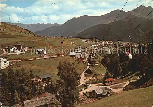 Serfaus Tirol Teilansicht mit Sessellift Kat. Serfaus