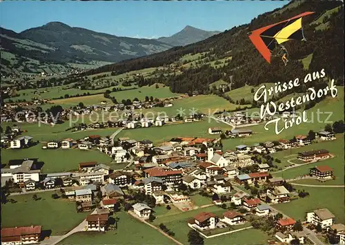 Westendorf Tirol Fliegeraufnahme Kat. Westendorf