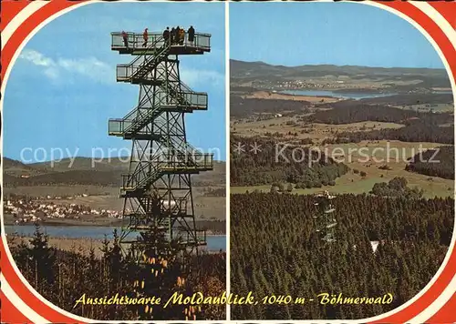 Ulrichsberg Oberoesterreich Aussichtswarte Moldaublick Kat. Ulrichsberg