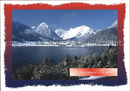 Achensee Panorama  Kat. Eben am Achensee