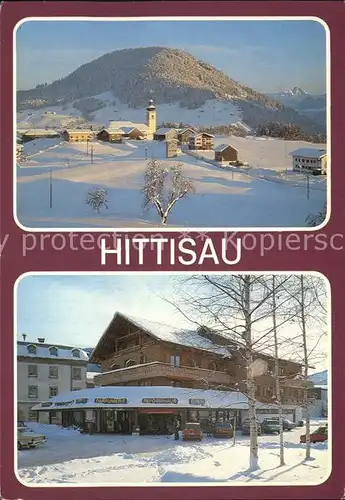 Hittisau Vorarlberg Teilansicht mit Kirche  Kat. Hittisau