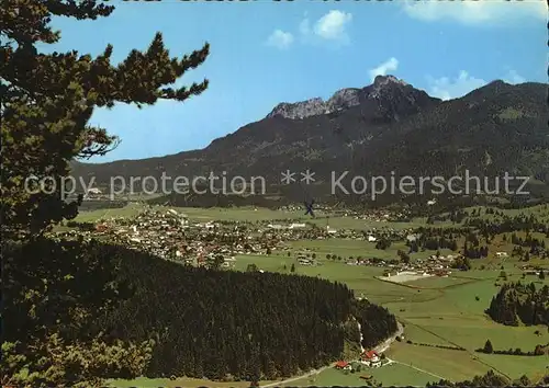 Reutte Tirol Panorama mit Saeugling Kat. Reutte