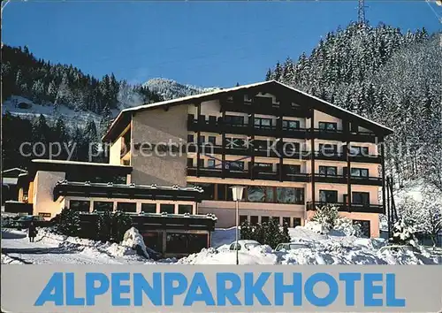 Tschagguns Vorarlberg Alpenparkhotel  Kat. Tschagguns