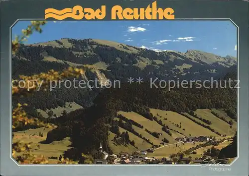 Reuthe Vorarlberg Panorama  Kat. Reuthe