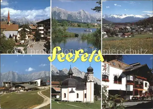 Seefeld Tirol Teilansichten Kat. Seefeld in Tirol
