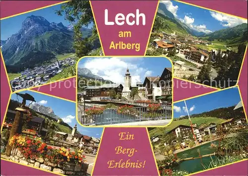 Lech Vorarlberg Stadtansichten  Kat. Lech