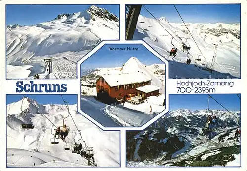 Schruns Vorarlberg Skigebiet Hochjoch Zamang Kat. Schruns