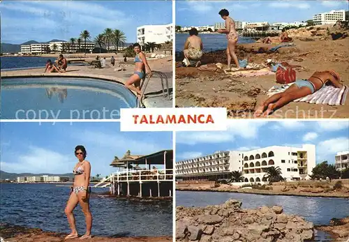 Talamanca Pool Strand Hotels Kat. Ibiza Islas Baleares