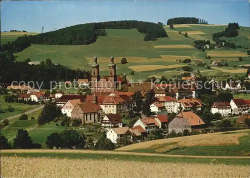 St Peter Schwarzwald Panorama Kat. St. Peter