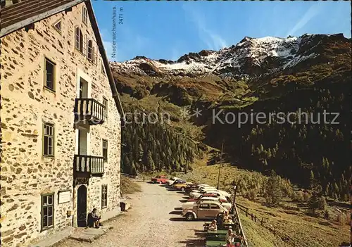Kolm Saigurn Alpenvereinshaus Ammererhof Kat. Rauris