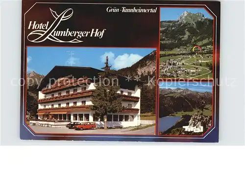 Graen Tirol Hotel Lumberger Hof Panorama Teilansicht  Kat. Graen