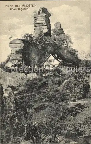 Windstein Ruine Alt Windstein Kat. Windstein