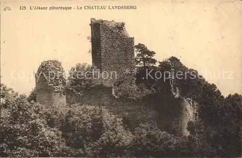 Heiligenstein Bas Rhin Ruine Landsberg