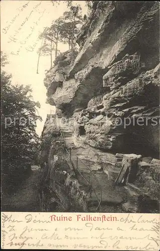 Philippsbourg Ruine Falkenstein Kat. Philippsbourg