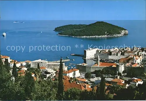 Dubrovnik Ragusa Panorama  Kat. Dubrovnik