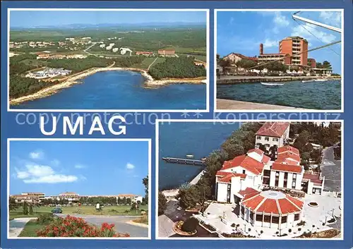 Umag Umago Istrien Panorama Teilansicht  Kat. Kroatien