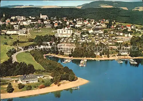 Sorpesee Sauerland Jugendherberge Fliegeraufnahme Kat. Sundern (Sauerland)