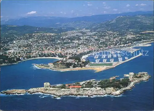 Bandol Vue generale de Bendor Cote d Azur vue aerienne Kat. Bandol