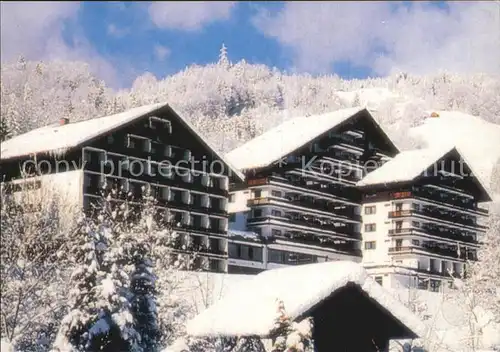 Bad Goisern Salzkammergut Alpenhotel Dachstein Winterpanorama Kat. Bad Goisern